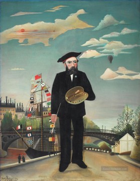  henri - Ich porträtive Landschaft Henri Rousseau Post Impressionismus Naive Primitivismus